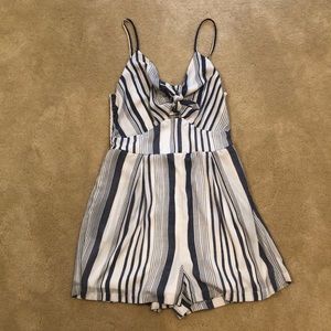 Striped Romper